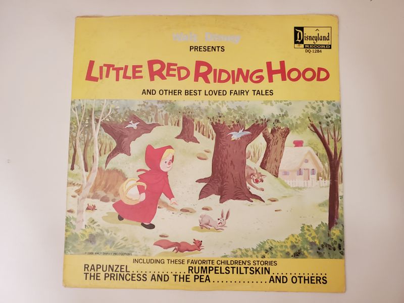 Walt Disney Little Red Riding Hood and Other Best Loved Fairy Tales vinyl record